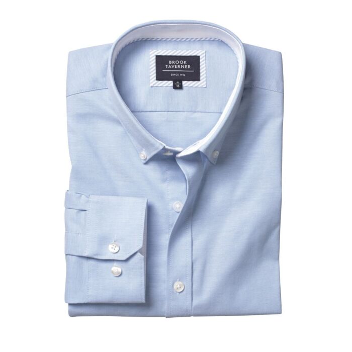 Brook Taverner - Stewart Stretch Oxford Shirt Thumbnail