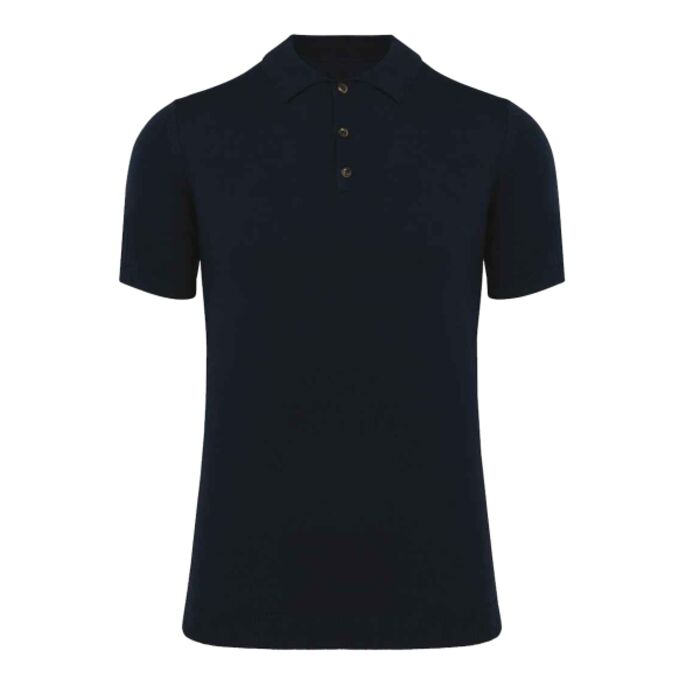 Spasso Knitted Polo Shirt Thumbnail