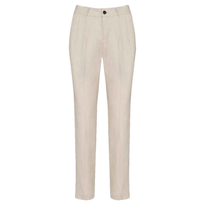 Spasso Ladies Linen Trousers Thumbnail