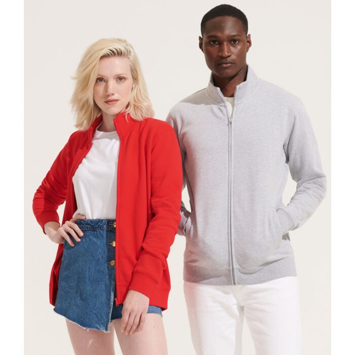 SOL'S Unisex Cooper Full Zip Sweat Jacket Thumbnail
